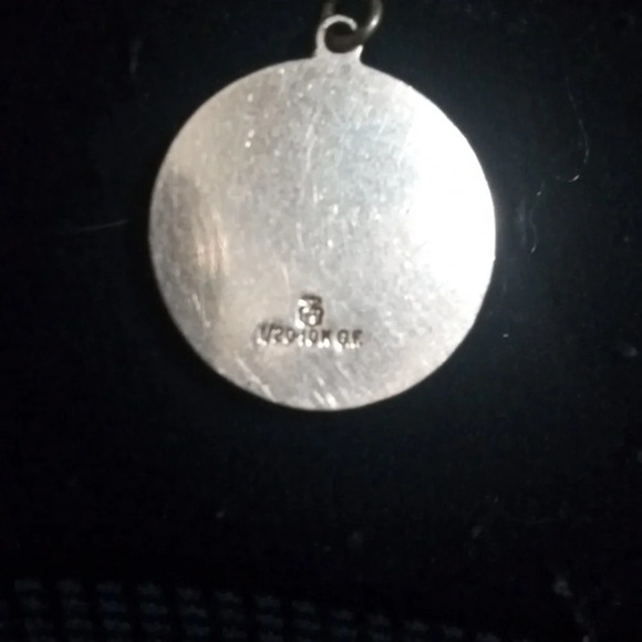 1-20 12K GF NORTHERN ILLINOIS UNIVERSITY GOLD FILLED STATE SEAL VINTAGE PENDANT - Picture 5 of 6